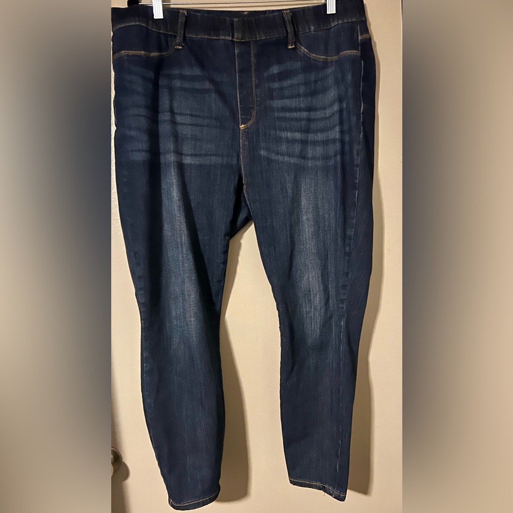Judy Blue jeggings plus size 22w, pull-on style